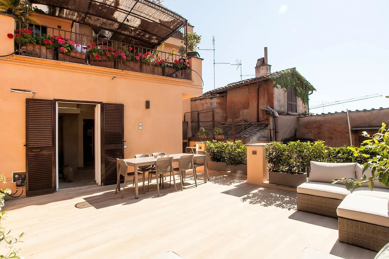 Spanish Steps Design Penthouse With Terrace Rzym Włochy